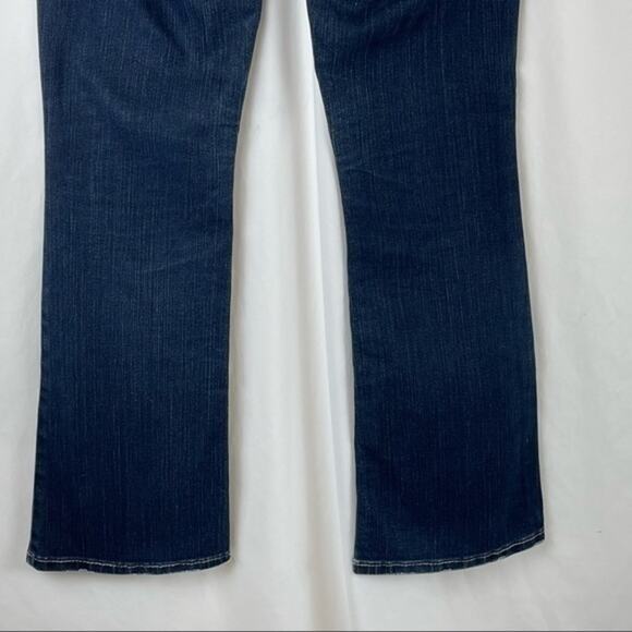 Silver Suki Surplus Boho Hippie Festival Low Rise Boot Cut Jeans Size 28 - Picture 7 of 10